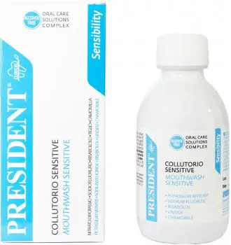 309432337 PRESIDENT BAIN DE BOUCHE SENSITIVE 200ML – Image 1