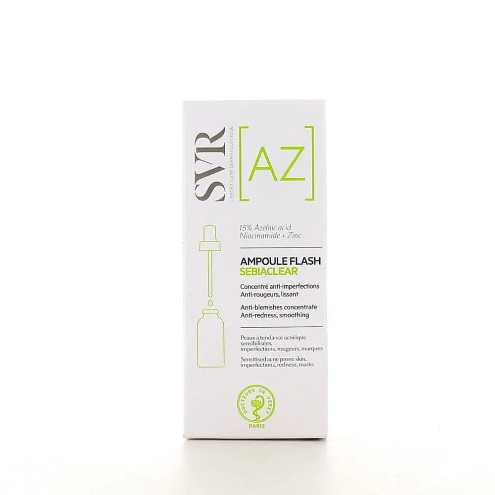 3662361002450-ld-0031-front-632834c738869 SVR Sebiaclear Ampoule Flash AZ 30ml – Image 1