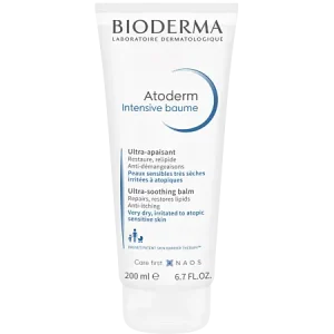 BIODERMA Atoderm Intensive Baume 200ml Ultra Apaisant - Peaux Sensibles Très Sèches Irritées