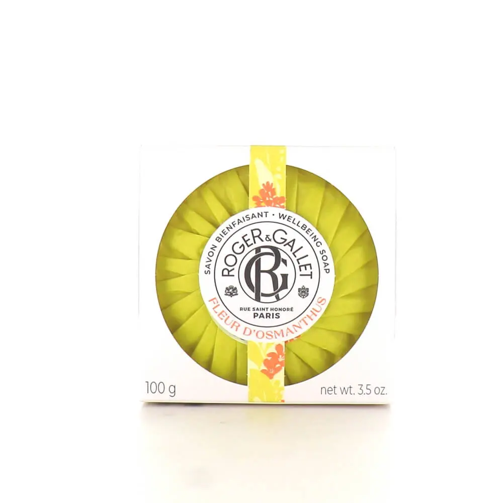 3701436910471-ld-0031-front-63453f7428bf5 Roger et Gallet Savon Bienfaisant Fleur d'Osmanthus – Image 1