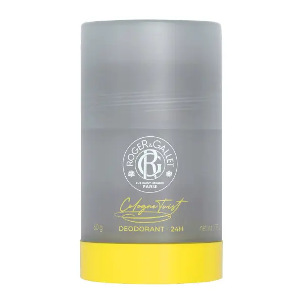 3701436925482_1 Roger&Gallet Cologne Twist Solid Deodorant 24h Stick, 50ml – Image 1