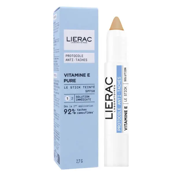3701436926281 LIERAC PURE VITAMINE E STICK ANTI TACHES 2.7G – Image 1