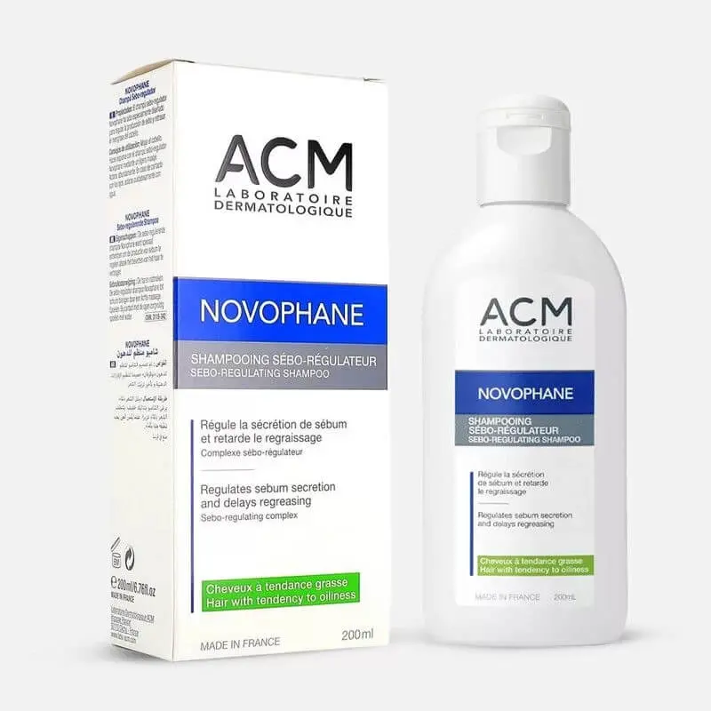 3760095250892 ACM Novophane Shampoing Sébo-régulateur 200 ml – Image 1