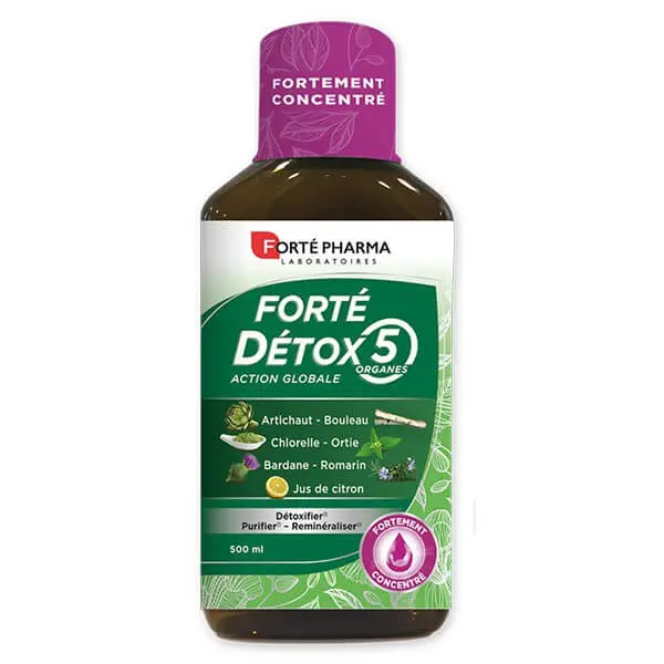 6087674-4-3700221313886-forte-pharma-forte-detox-5-organes-500ml--1 Forté Pharma Forté Détox 5 Organes 500ml – Image 1