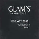 Glams Two Way Cake Poudre pour le visage + Fond de teint (202-Sweet Beige)