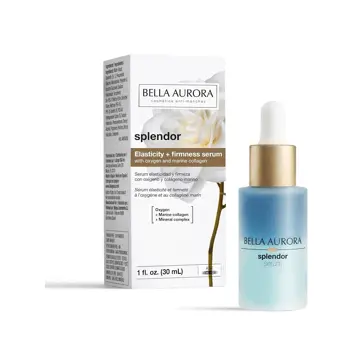 8413400016021-universdiscountprixparapharmaciemaroclivraisonmarketvisagecorpscheveux BELLA AURORA SPLENDOR SERUM ELASTICITE + FERMETE 30ML – Image 1