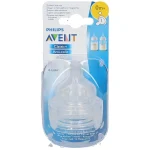 AVENT Lot de 2 TETINE 0M+ Classic+/ Anti-colic