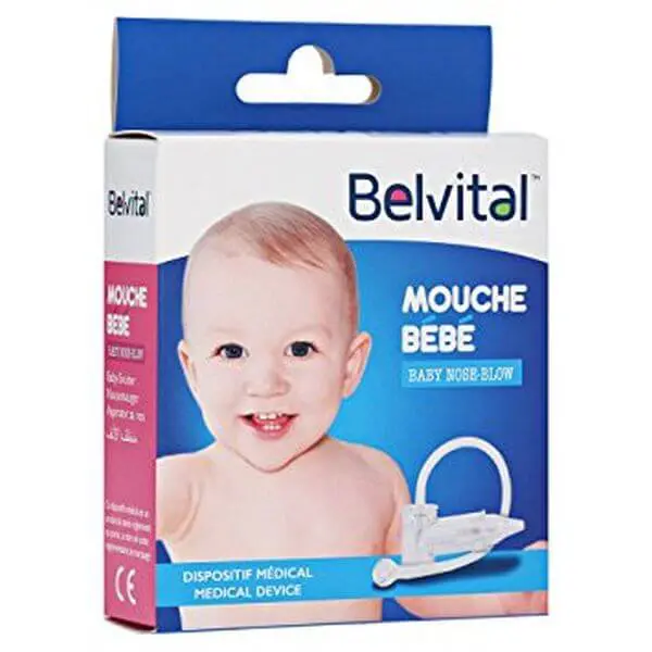 Belvital-Mouche-Bebe BELVITAL ASPIRATEUR NASAL MOUCHE – Image 1