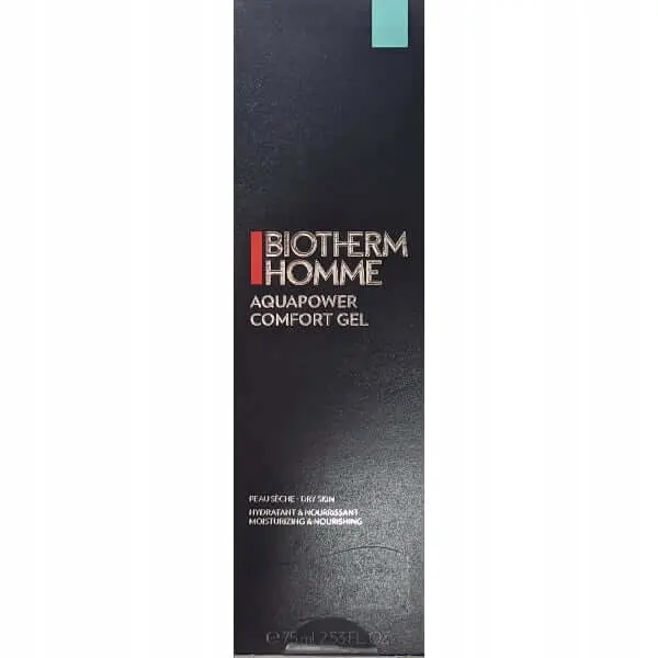 Biotherm-Homme-Aquapower-Comfort-Gel-Dry-75ml BIOTHERM AQUAPOWER Gel hydratant avancé – Image 1