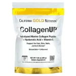 CALIFORNIA GOLD NUTRITION COLLAGENUP COLLAGENE MARIN HYDROLYSE + ACIDE HYALURONIQUE+ VITAMINE C