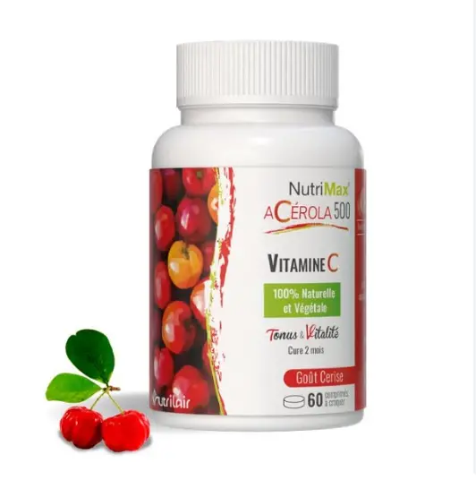 Capture-decran-2025-11-25-190308.png Nutrimax Acérola 500 – 60 Comprimés – Image 1