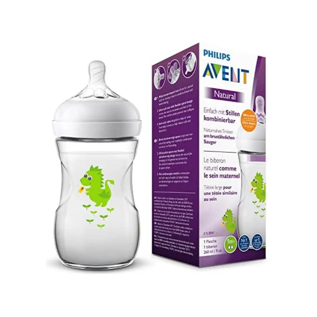 AVENT NATURAL BIBERON  1 MOIS+ Dragon 260ML