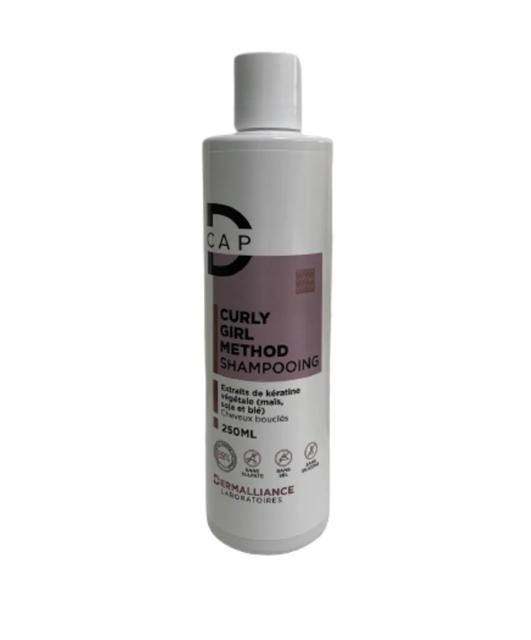 Design-sans-titre D CAP CURLY GIRL METHOD SHAMPOOING 250ML – Image 1