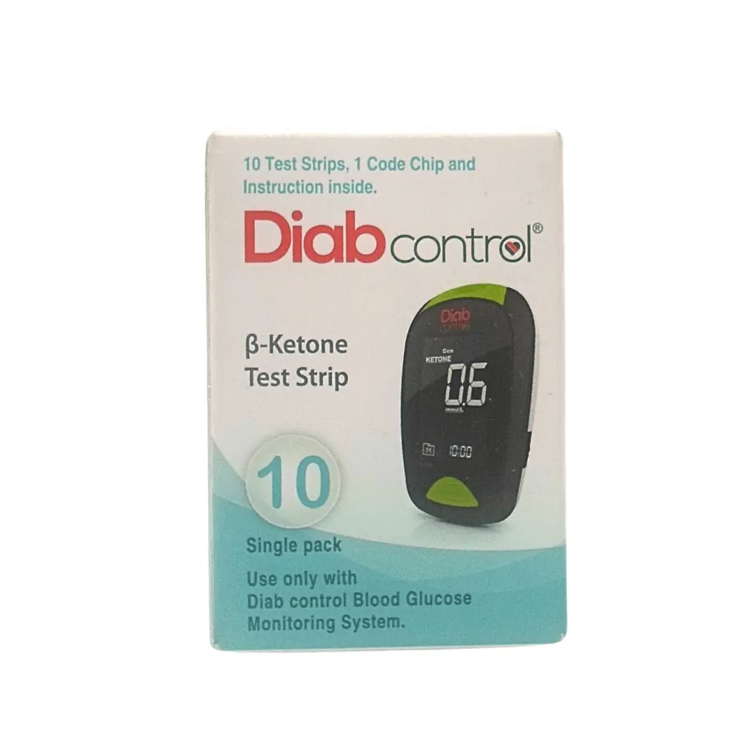 Diab-control-bandeletes-Acetone-10-pcs DIAB CONTROL Bandelettes 10 – Image 1
