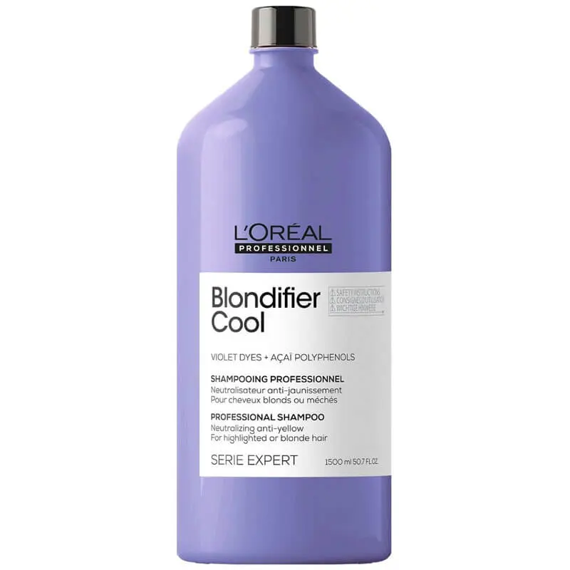Expert Blondifier Cool shampooing 1500ml L’OREAL PRO SHAMPOOING BLONDIFIER COOL1500ML – Image 1