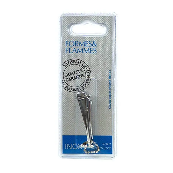 FORMES&FLAMMES COUPE ONGLES CHROMÉ REF 61