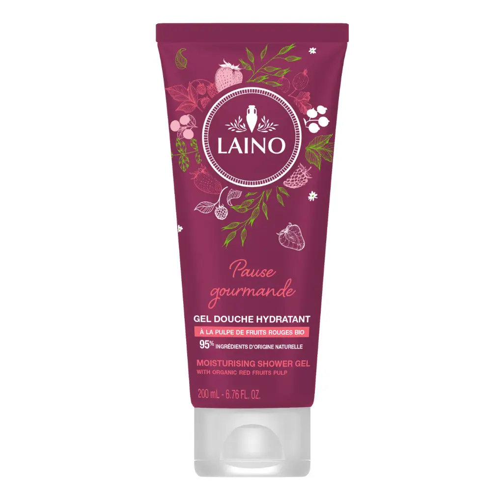 LAINO  Gel Douche Hydratant Fruits Rouges