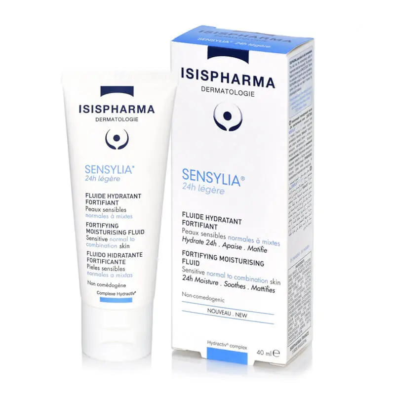 ISISPHARMA-SENSYLIA-24H-LEGERE-FLUIDE-HYDRATANT-FORTIFIANT-40mL ISISPHARMA SENSYLIA 24H LEGERE FLUIDE HYDRATANT FORTIFIANT 40ML – Image 1