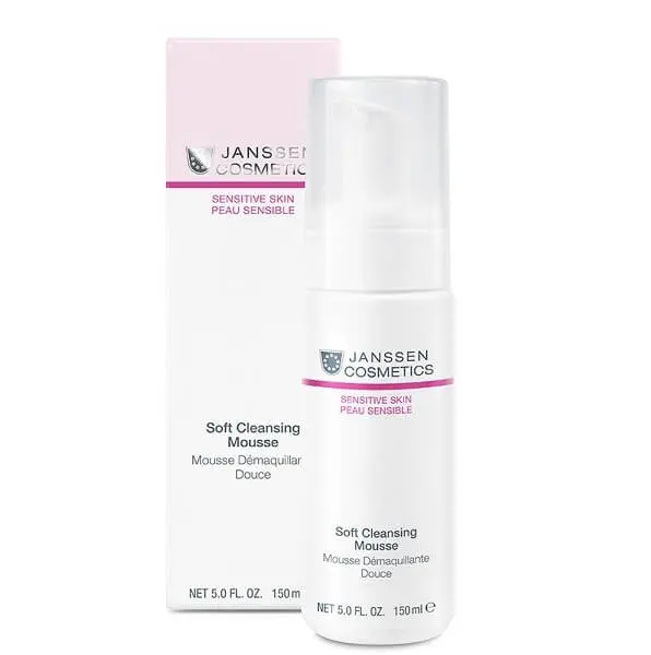 Janssen-Cosmetics-Mousse-demaquillant-Douce-150ml-596x600 JANSSEN COSMETICS MOUSSE DEMAQUILLANTE DOUCE 150ML – Image 1