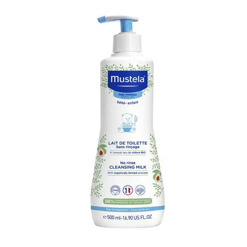 LAIT MUSTELA LAIT DE TOILETTE 500 ml sans rinçage – Image 1