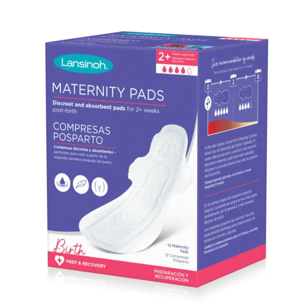 LANSINOH MATERNITY PADS 10 MATERNITY PADS