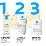 LA ROCHE-POSAY LIPIKAR HUILE LAVANTE AP+ 400ML – Image 4