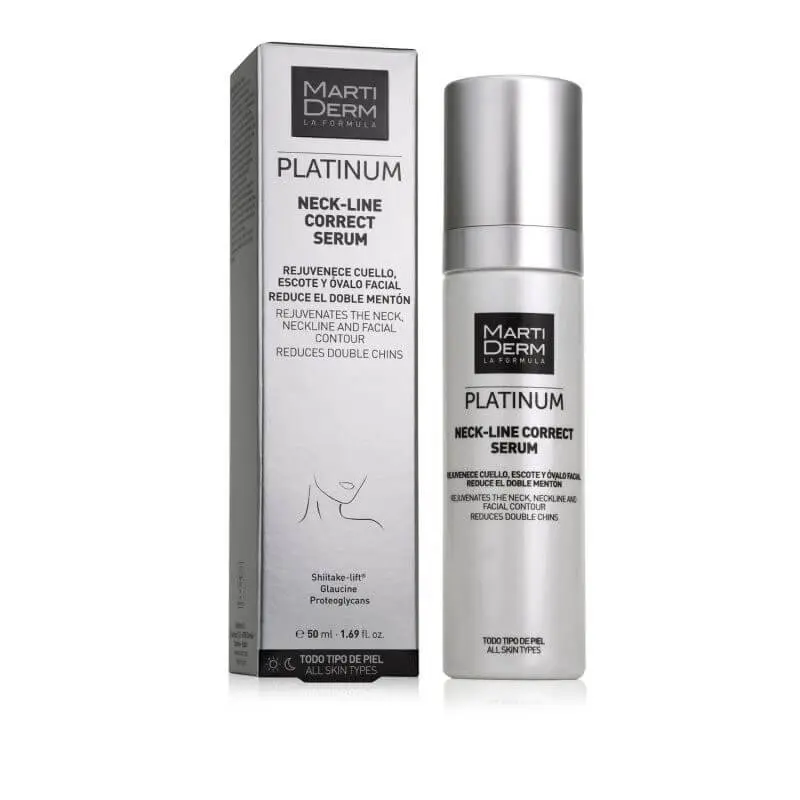 MARTIDERM-PLATINUM-NECK-LINE-SERUM-CORRECTOR-COU-ET-DECOLLETE-50ML MARTIDERM PLATINUM NECK-LINE CRRECT SERUM 50ML – Image 1