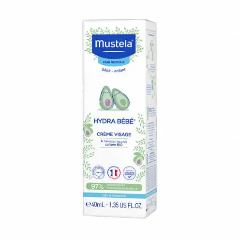 MUSTELA-HYDRA-BEBE-VISAGE-A-LAVOCAT-40ML MUSTELA HYDRA BEBE VISAGE A L’AVOCAT 40ML – Image 1
