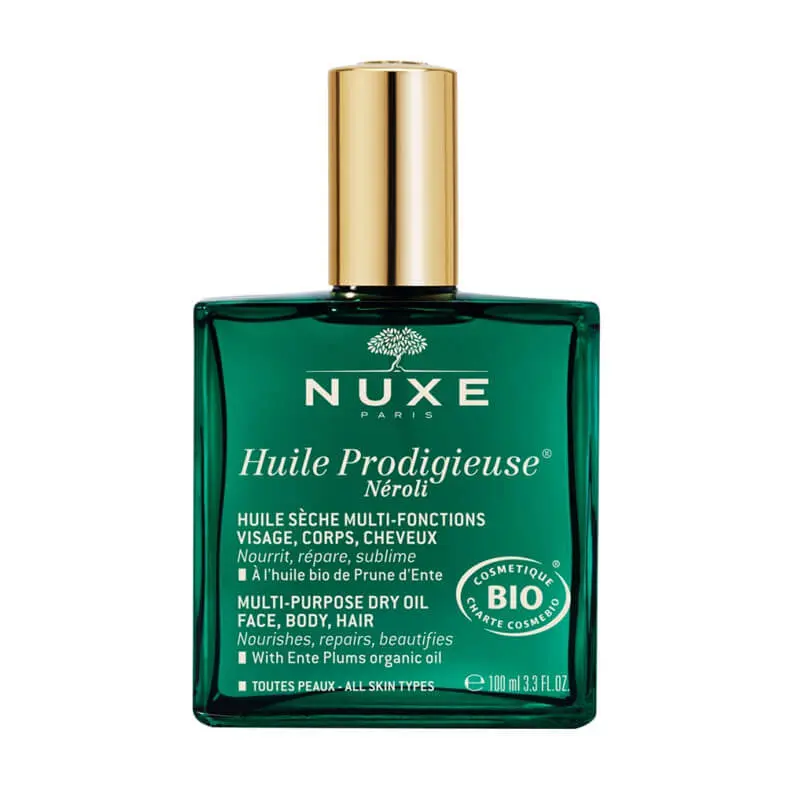 NUXE-PRODIGIEUX-HUILE-PRODIGIEUSE-NEROLI-BIO-100mL NUXE HUILE PRODIGIEUSE NEROLI BIO 100ML – Image 1