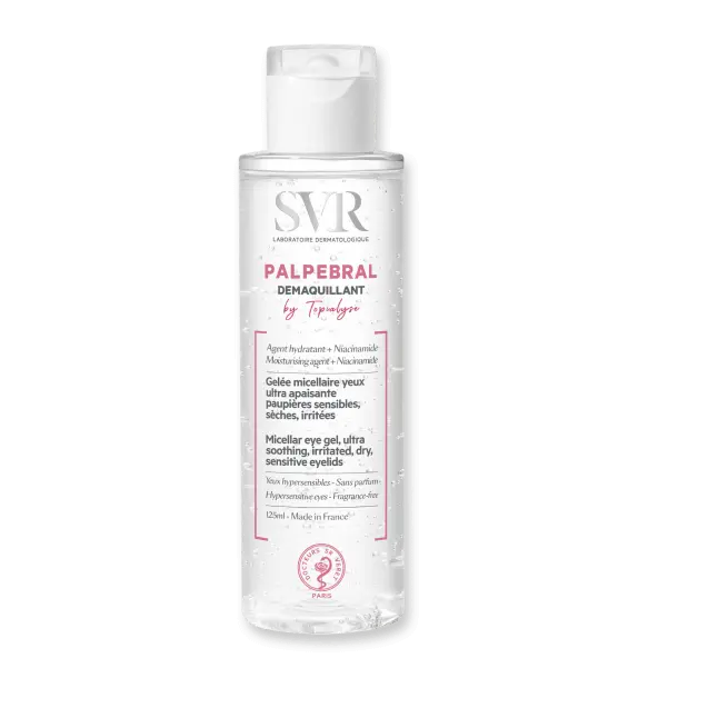 PALPEBRAL Make-Up Remover for Sensitive Eyes 125ml_3662361001316-637x637 SVR PALPEBRAL GELEE MICELLAIRE YEUX 125ML – Image 1