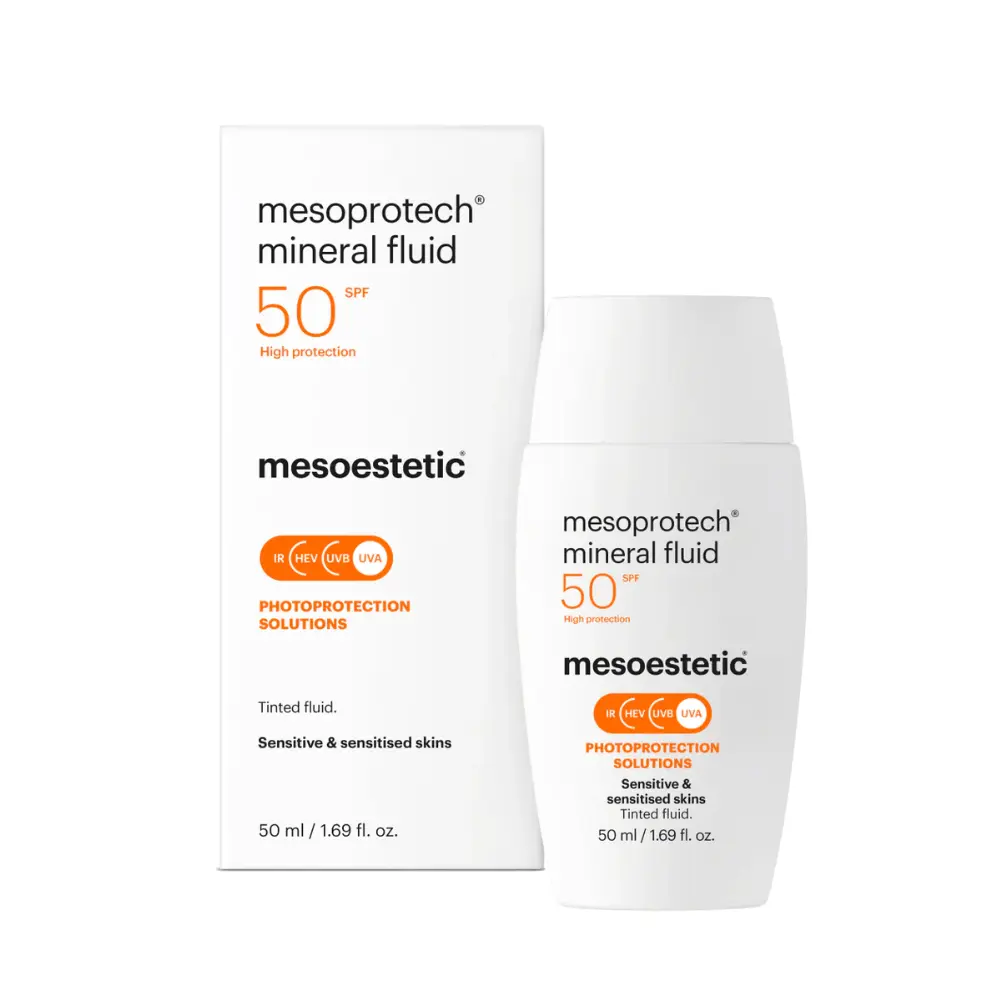 REPONSE DELICATE (26) MESOESTETIC MESOPROTECH MINERAL MATT SPF50+ 50ml – Image 1