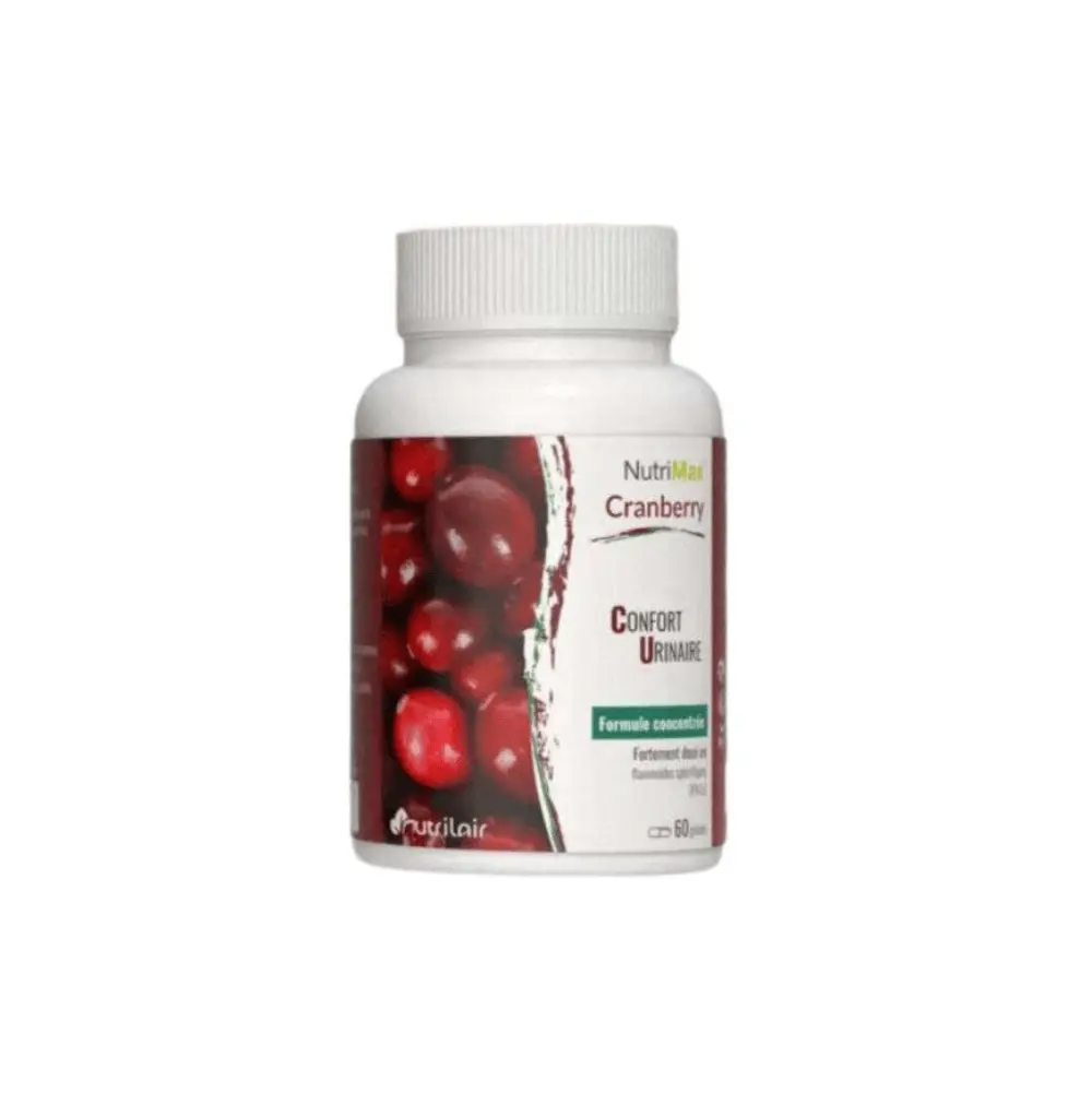 REPONSE DELICATE (6) NUTRIMAX CRANBERRY 60 GELULES A 380 MG – Image 1