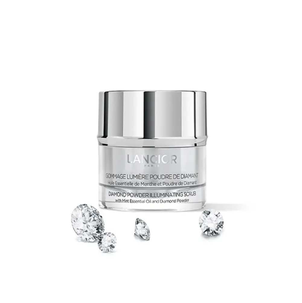 REPONSE DELICATE (7) LANCIOR GOMMAGE LUMIÈRE POUDRE DE DIAMANT 50ML – Image 1