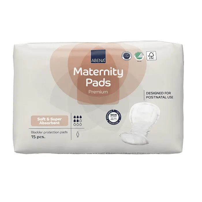 abena-maternity-pads Abena Serviettes maternité 15pcs – Image 1