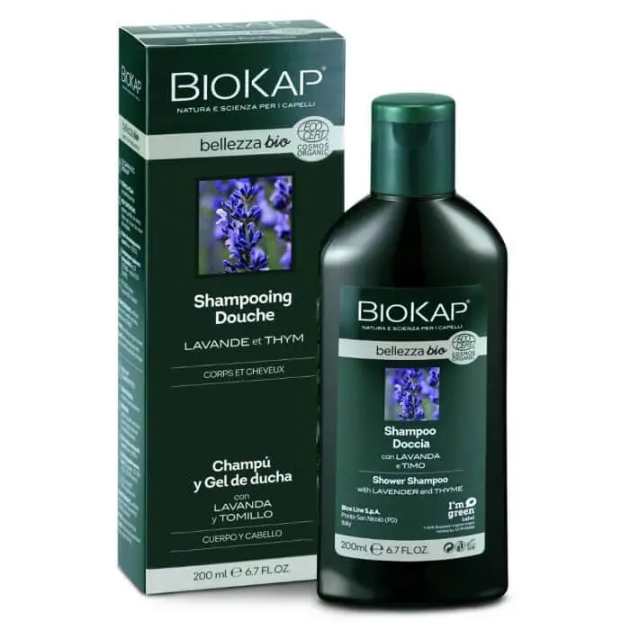 biokap-biokap-shampoing-douche-cheveux-et-corps-lavande-shampooing-doux-et-frequent BIOKAP SHAMPOOING DOUCHE 200ML – Image 1