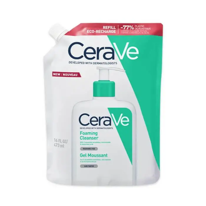 cerave-cerave-gel-moussant-eco-recharge-473-ml-demaquillants-et-nettoyants CeraVe Gel Moussant 473ml Format Éco - Peaux Grasses – Image 1