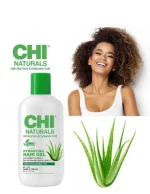 CHI NATURALS GEL CAPILLAIRE HYDRATANT À L’ALOE VERA 177ML – Image 2