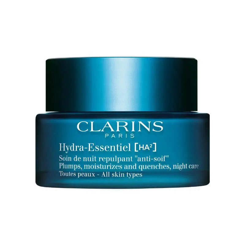 clarins-hydra-essentiel-ha-soin-de-nuit-rpulpant-anti-soif-pour-toutes-peaux-50ml CLARINS HYDRA ESSENTIEL HA2 SOIN DE NUIT REPULPANT ANTI SOIF 50 ML – Image 1