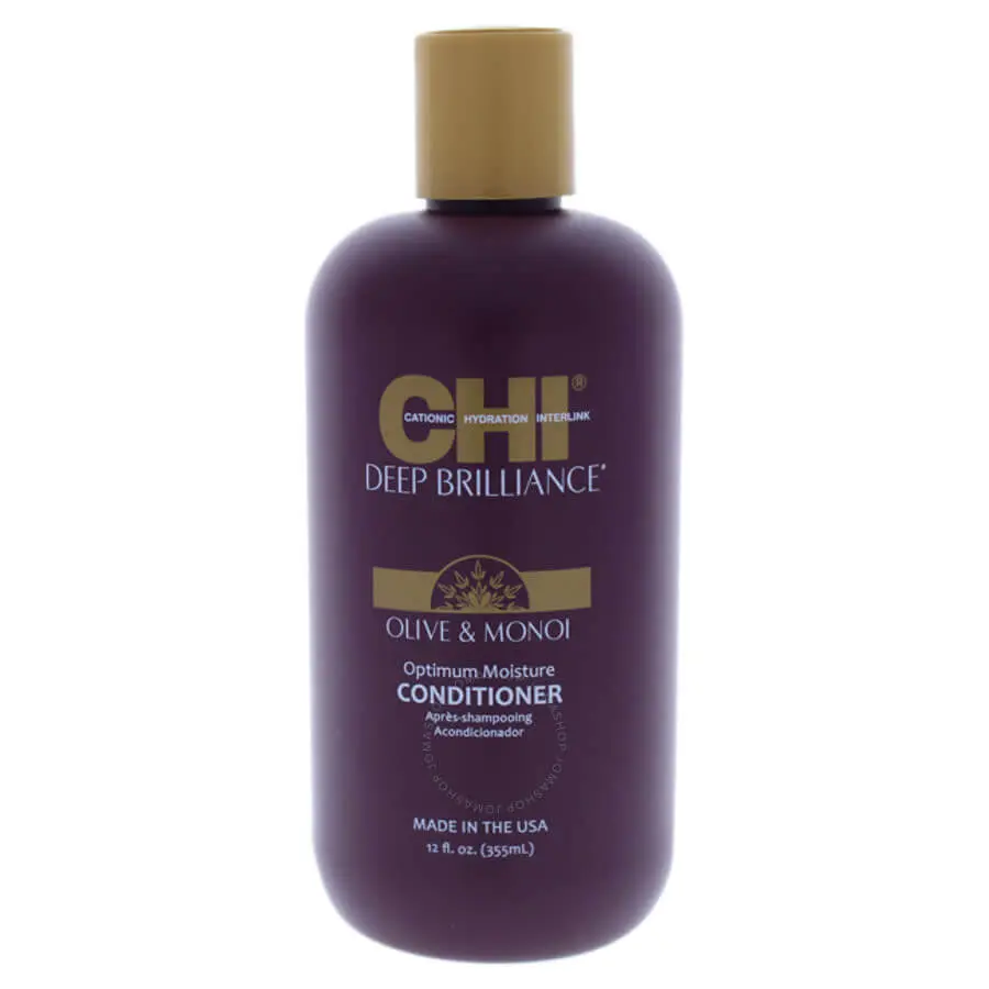 deep-brilliance-optimum-moisture-conditioner-by-chi-for-unisex-12-oz-conditioner-633911778784 CHI - BRILLIANCE OPTIMUM MOISTURE CONDITIONER 355ML – Image 1