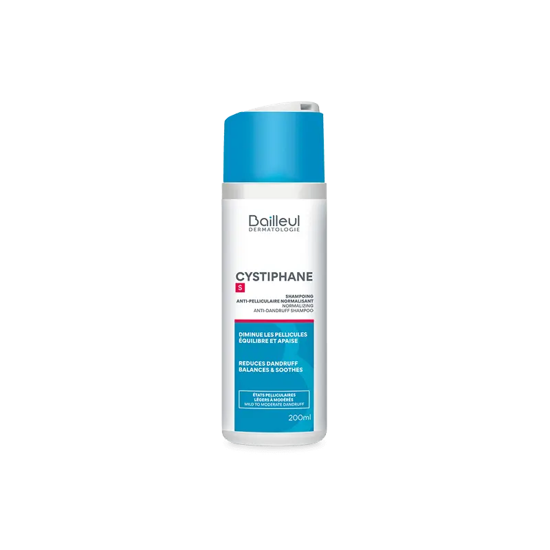 ducray-anaphase-shampoing-complement-antichute Bailleul Cystiphane S Shampoing Antipelliculaire Équilibrant 200 ml – Image 1