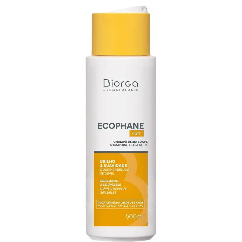 ecophane-shampoo-delicato500ml BIORGA ECOPHANE SHAMPOING ULTRA DOUX 500ML – Image 1