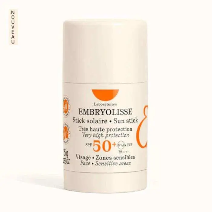 embryolisse-embryolisse-stick-solaire-tres-haute-protection-spf50-15g-produits-americains-visage-et-corps Embryolisse Stick Solaire SPF50+ 15 g – Image 1