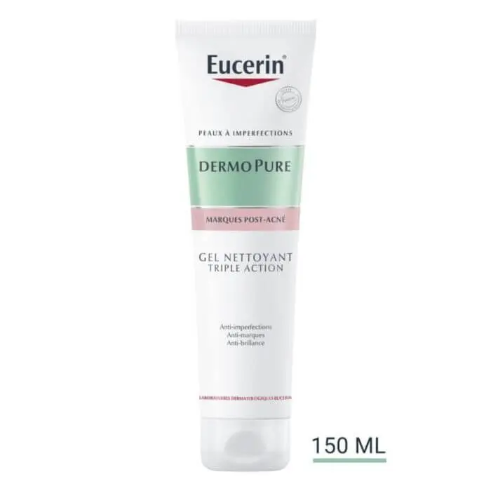 eucerin-dermopure-gel-nettoyant-triple-action-150-ml EUCERIN DERMOPURE GEL NETTOYANT TRIPLE ACTION 150 ML – Image 1