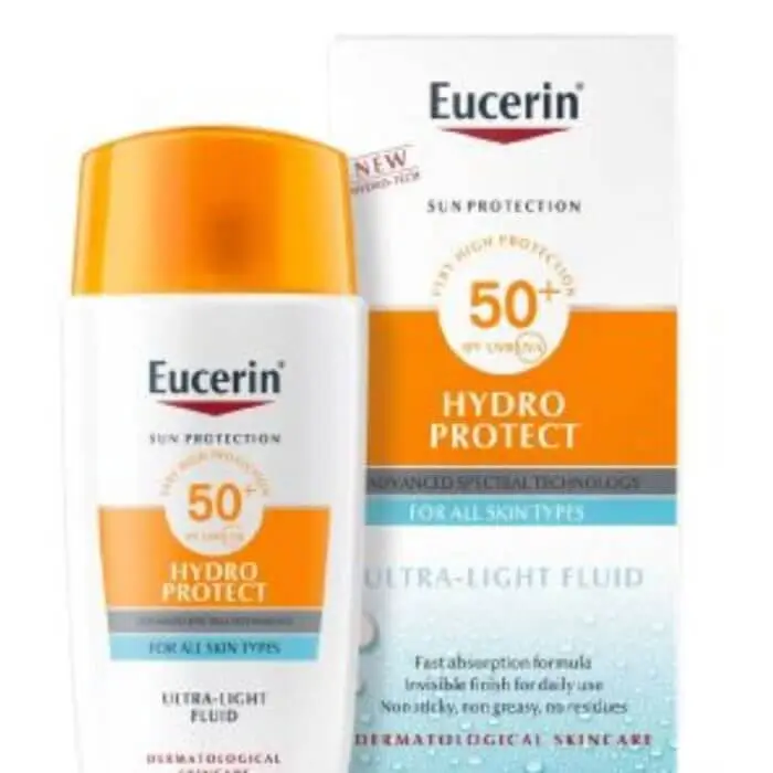 eucerin-hydro-protect-fluide-ultra-legerspf-50-tous-types-de-peaux EUCERIN HYDRO PROTECT FLUIDE ULTRA LEGERSPF 50+ TOUS TYPES DE PEAUX – Image 1