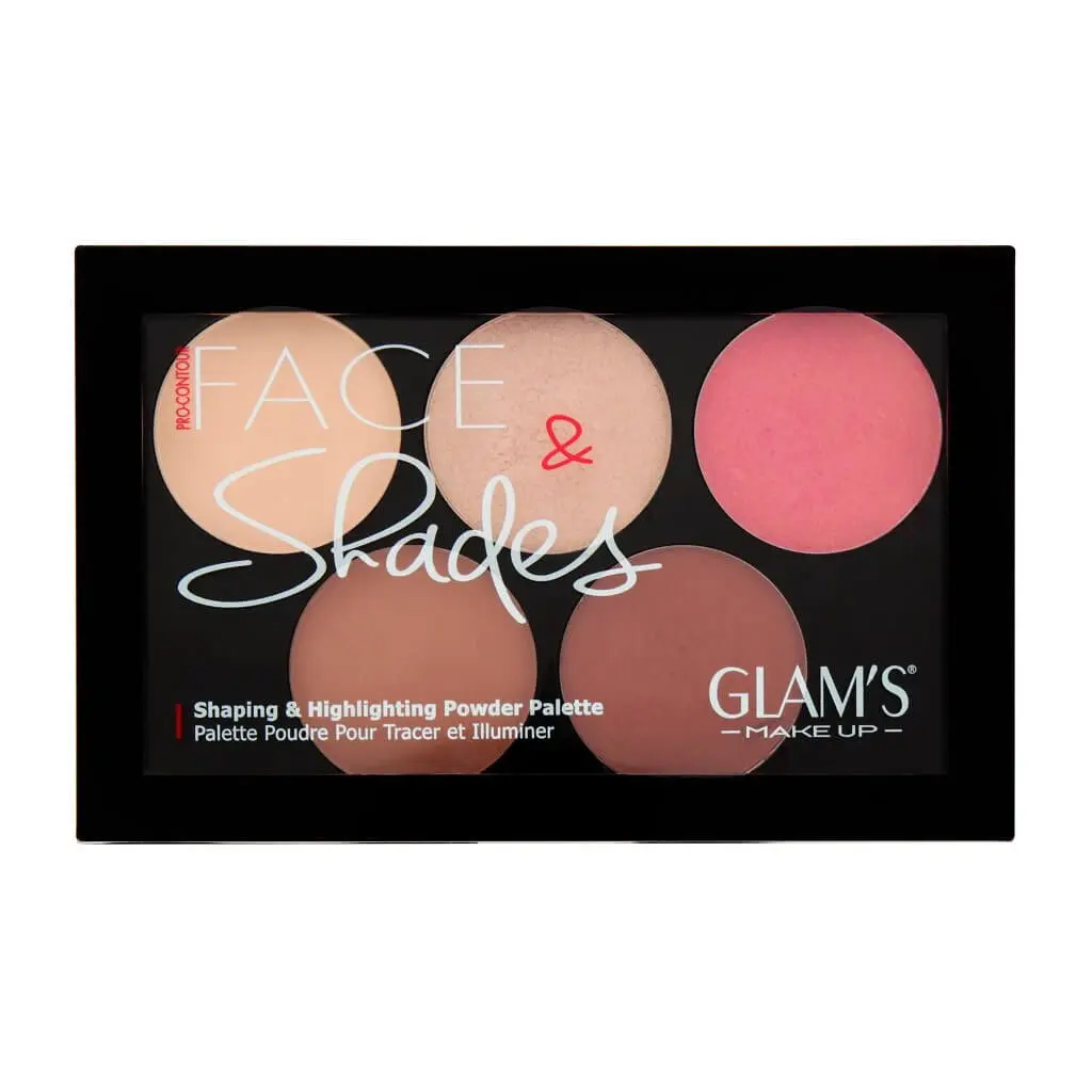 face_shadespalette263 Glam's Face and Shade contouring Pallete 263 – Image 1