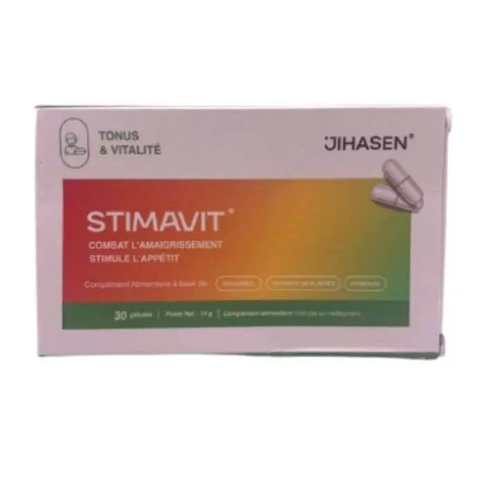 jihasen-jihasen-stimavit-stimule-lappetit-30-gelules-transit-digestion-et-elimination JIHASEN STIMAVIT STIMULE LAPPETIT 30 GELULES – Image 1