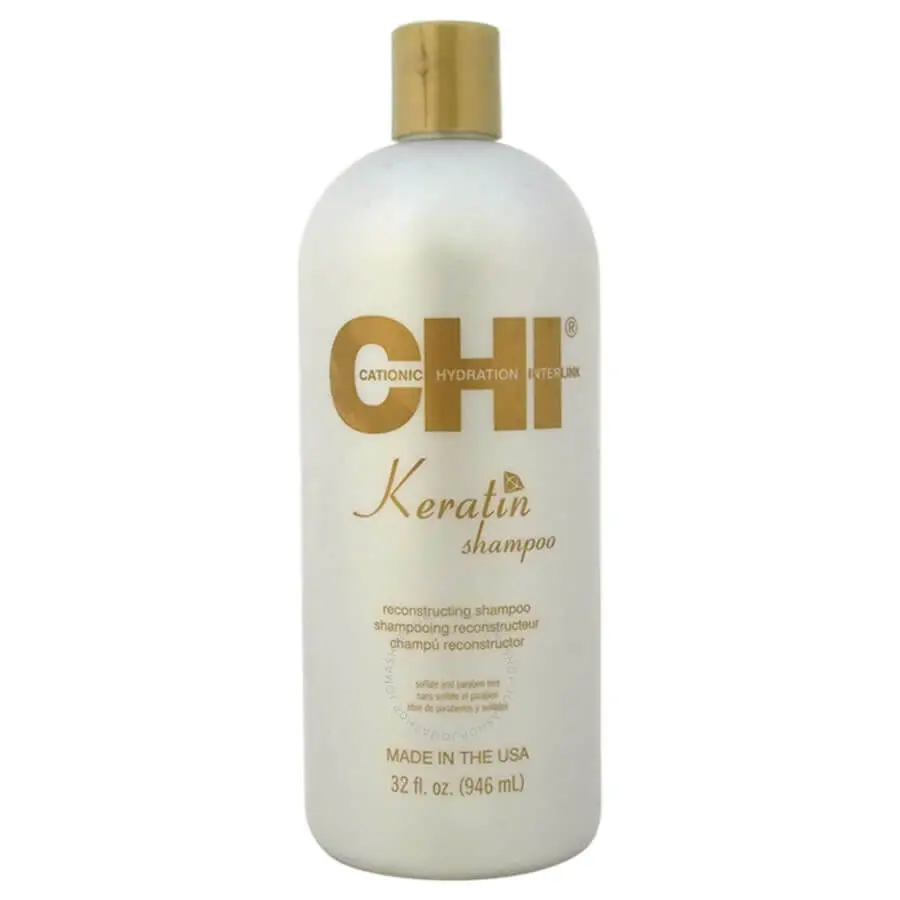keratin-reconstructing-shampoo-by-chi-for-unisex-32-oz-shampoo-633911731772 chi Keratin Reconstructing Shampoo 946ml – Image 1