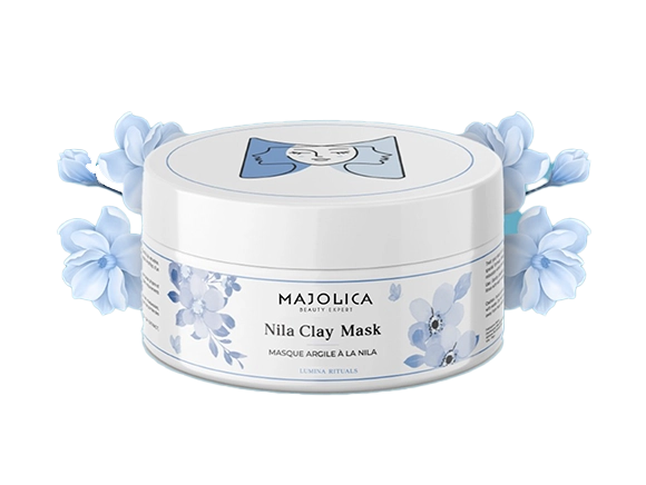 MAJOLICA MASQUE ARGILE A LA NILA