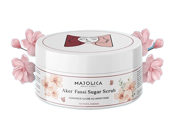 MAJOLICA GOMMAGE SUCRE AU AKER FASSI