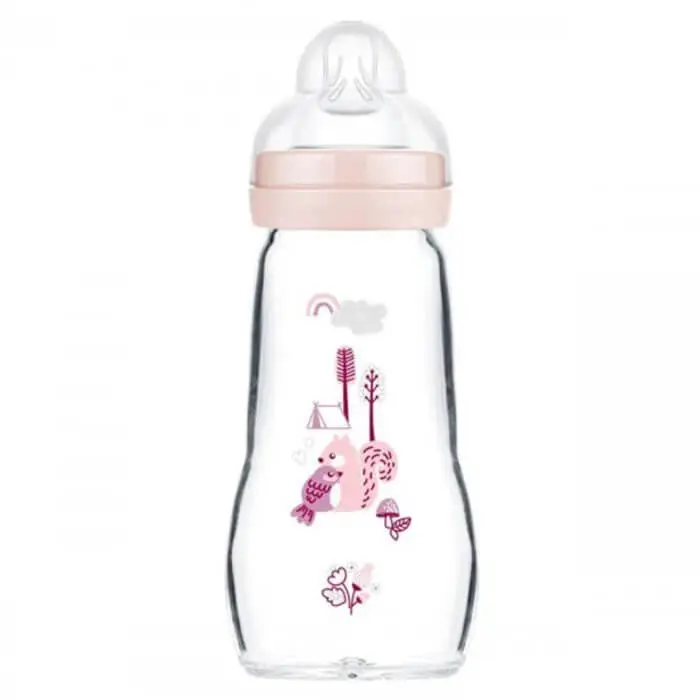 mam-biberon-verre-feel-good-260-ml-2mois MAM BIBERON EN VERRE 260ML – Image 1